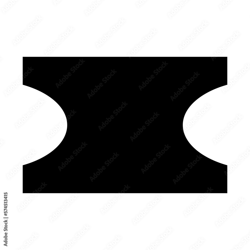 Poster random shape for design element