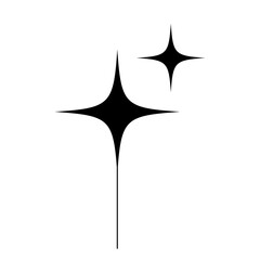 Fototapeta premium black star shape element