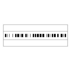 retro futuristic bar element