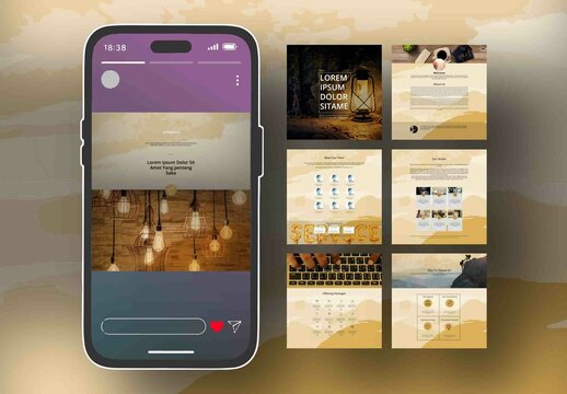 Aesthetic Social Media Company Profile