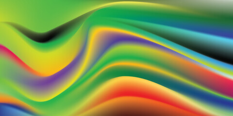 Smooth waves or lines .Abstract background.Blue wave Vector