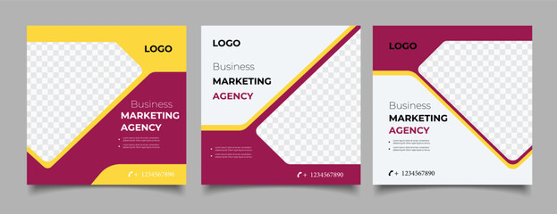 Corporate business marketing social media instagram post 