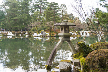 文化財指定庭園 特別名勝 兼六園の風景