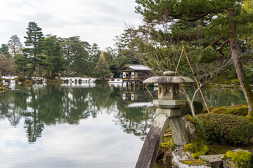 石川県の文化財指定庭園 特別名勝 兼六園の風景