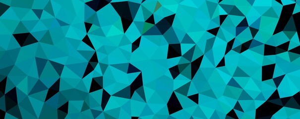 Triangular  low poly, mosaic pattern background in Origami style with gradient