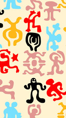 handmade human funny figures 