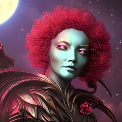 Extreme powerfull woman
(AI GENERATED)