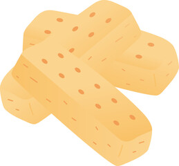 Shortbread picnics food illustration