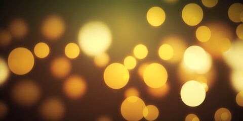 a blurry image of a dark background with lights and boke of lights on the ground and a blurry background of the floor. generative ai