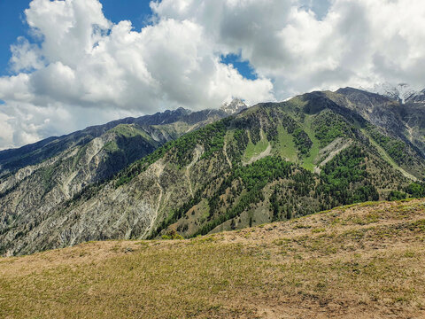 landscape in the mountains