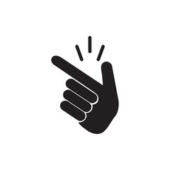 snap of the fingers icon symbol