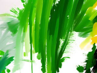 light green background, brush masks, background for the holiday St. Patrick's Day, background