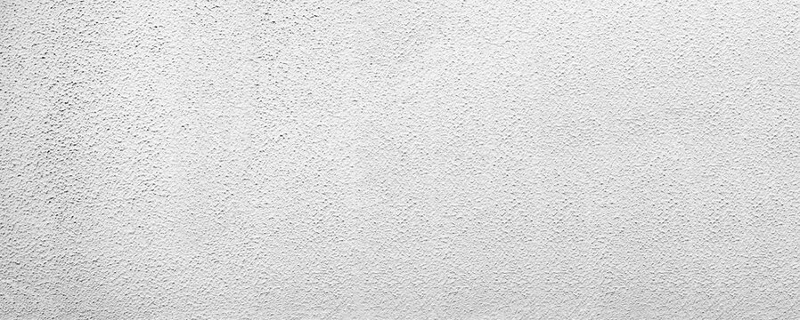 Wide Surface of white cement wall texture background for design in your work concept backdrop.