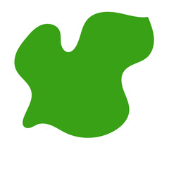 Green Abstract Shapes Decor 