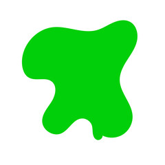 Green Abstract Shapes Decor 