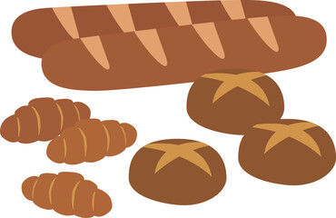 パンのイラスト
