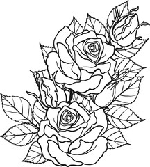 Arthur Bell rose  png.Beautiful flower on transparent background.