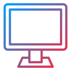 Vector Design Lcd Icon Style