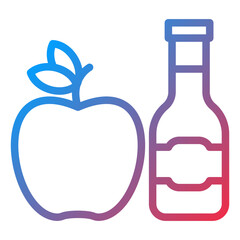 Vector Design Cider Icon Style