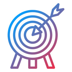 Vector Design Target Icon Style