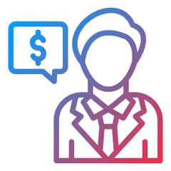 Vector Design Advisor Icon Style