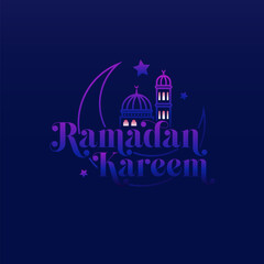 Ramadan Kareem Festival Greeting Background Design Template, Eid Mubarak Background Design Template