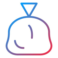 Vector Design Garbage Bag Icon Style