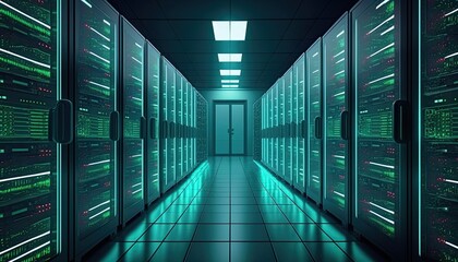 data center room server , Generative AI