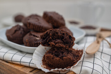 chocolate muffisn