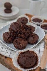 chocolate muffisn