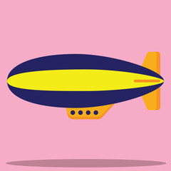 Fototapeta premium Air blimp icon. Subtable to place on transportation, etc.