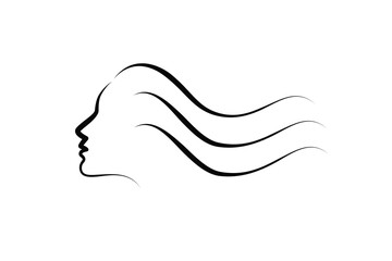 silhouette of a woman