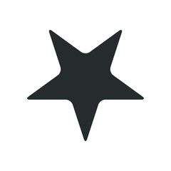 Flat vector hippy boho illustration. Hand drawn retro groovy elements