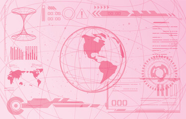 テクノロジー　インターフェイス　テロップ　デザイン