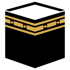 Kabah Mecca Illustration
