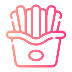 french gradient icon