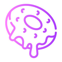 donut gradient icon