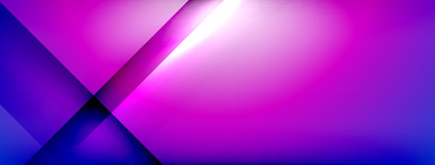 Fototapeta premium Abstract lines geometric techno background layout