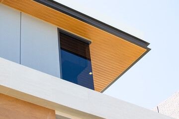 luxury house Wood liner panel ceiling 