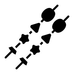 satay glyph icon