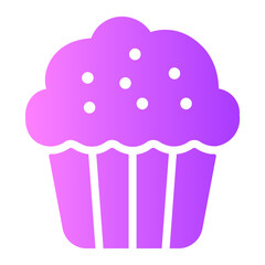 muffin gradient icon