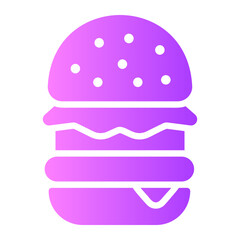 burger gradient icon