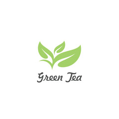 Leaf logo design inspiration, Tea leaf vector template, for tea cafe and product logo design