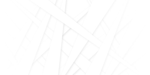 Dynamic and minimalistic geometric white and gray on light silver gradient background with geometric shapes, Minimalist empty striped blank white abstract background perfect for design and templates.