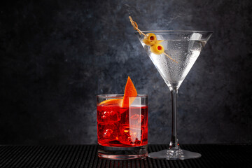 Various cocktails