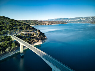 Pont de Sainte-Croix (Gorges du Verdon) in the Provence-Alpes-Côte d'Azur region, France