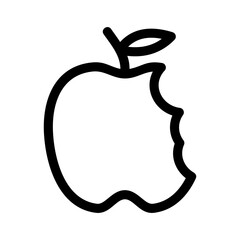 apple icon or logo isolated sign symbol vector illustration - high quality black style vector icons
