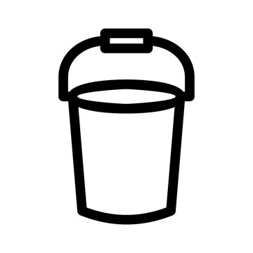 recommend clip art: bucket icon or logo isolated sign symbol vector illustration - high quality black style vector icons
                    