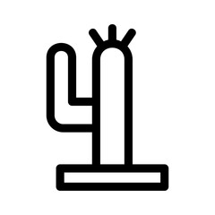cactus icon or logo isolated sign symbol vector illustration - high quality black style vector icons

