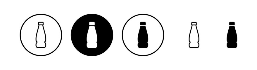 Bottle icon vector illustration. bottle sign and symbol